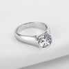 Sterling Diamond Bliss - 2-Karaats Sona Diamanten Ring