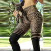 Leoparden-Leggings, Sport-Leggings