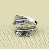 Indian Feather Verstelbare Ring