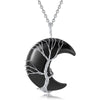 Moon Necklace | Kristallen Hanger