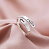 Verstellbarer „Faith“-Ring